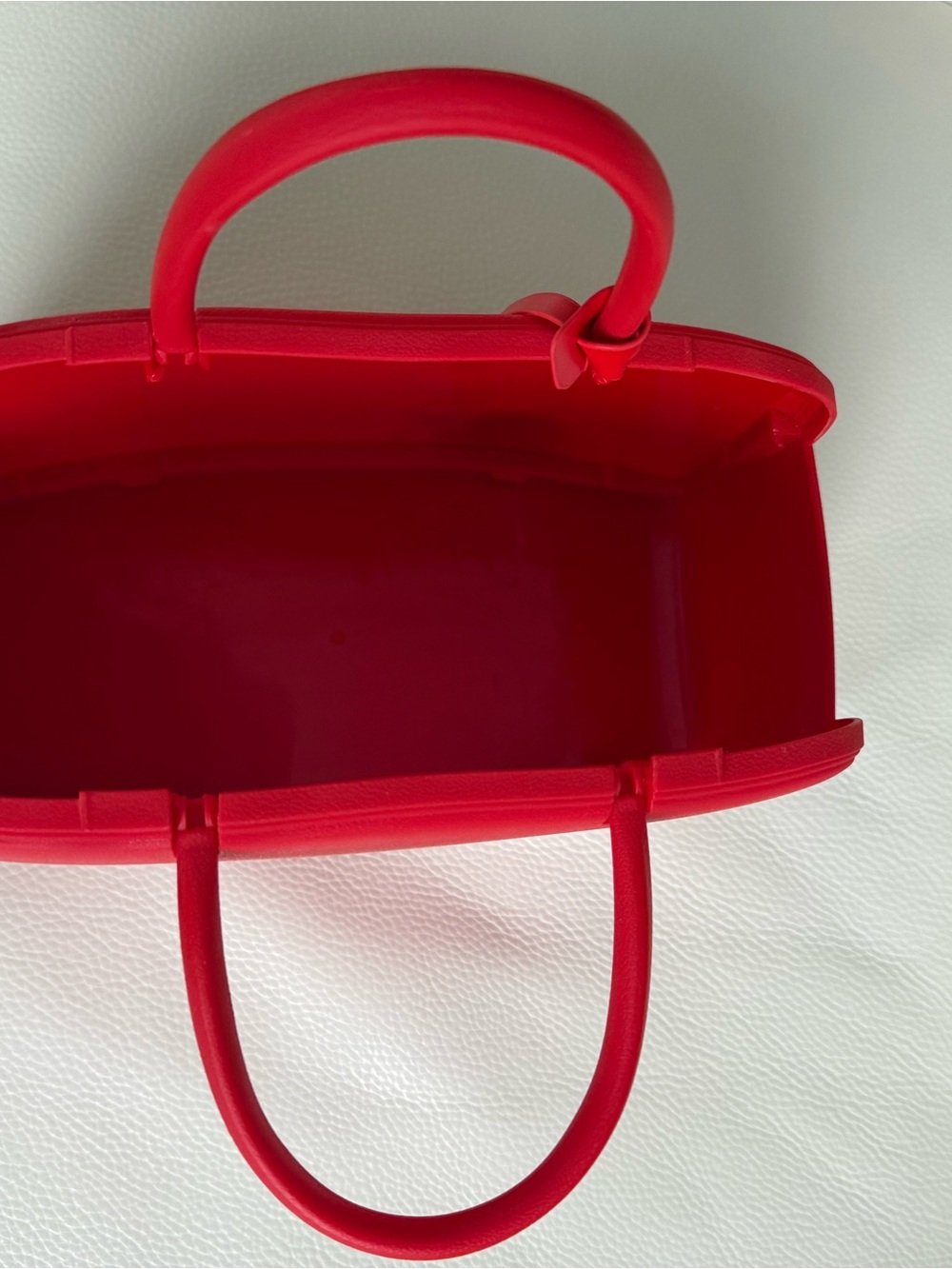 Prada Movie Red Dome Tote - Picture 6 of 6